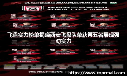 飞盘实力榜单揭晓西安飞盘队荣获第五名展现强劲实力